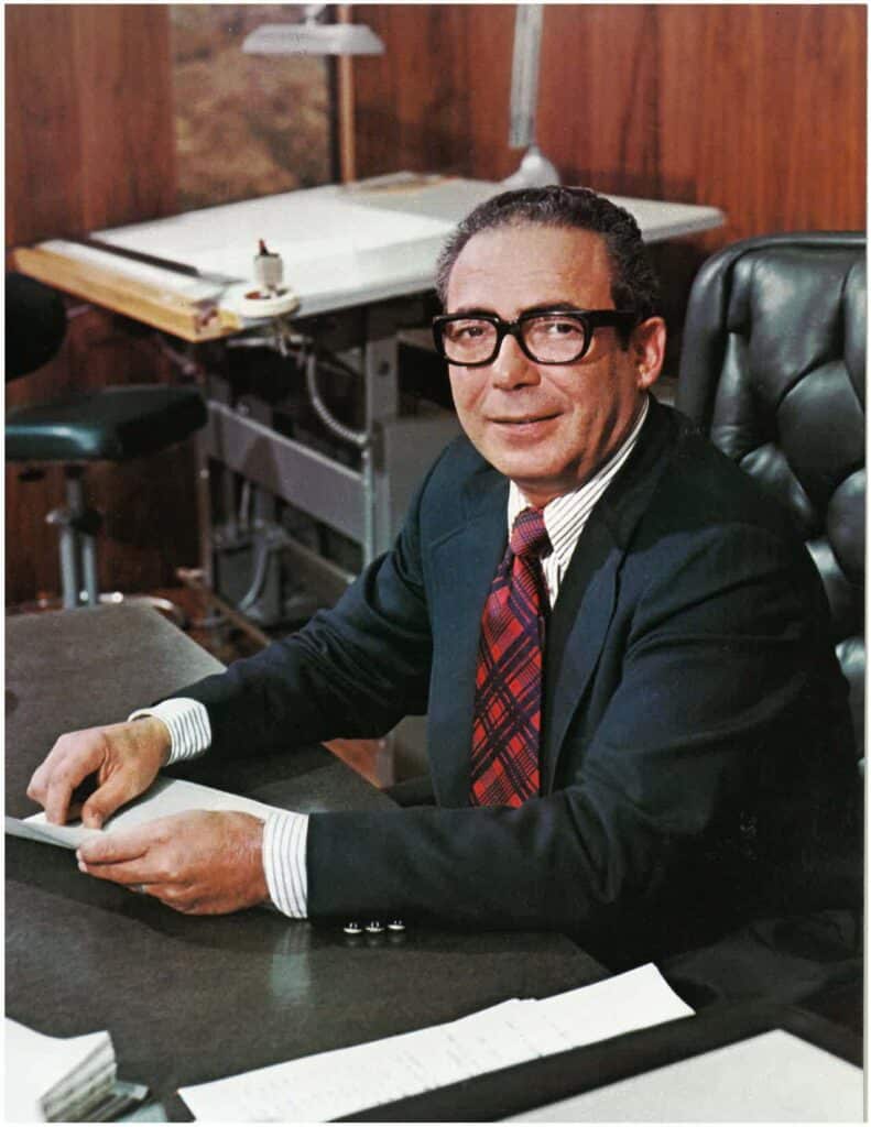 Larry Davis sitting at desk